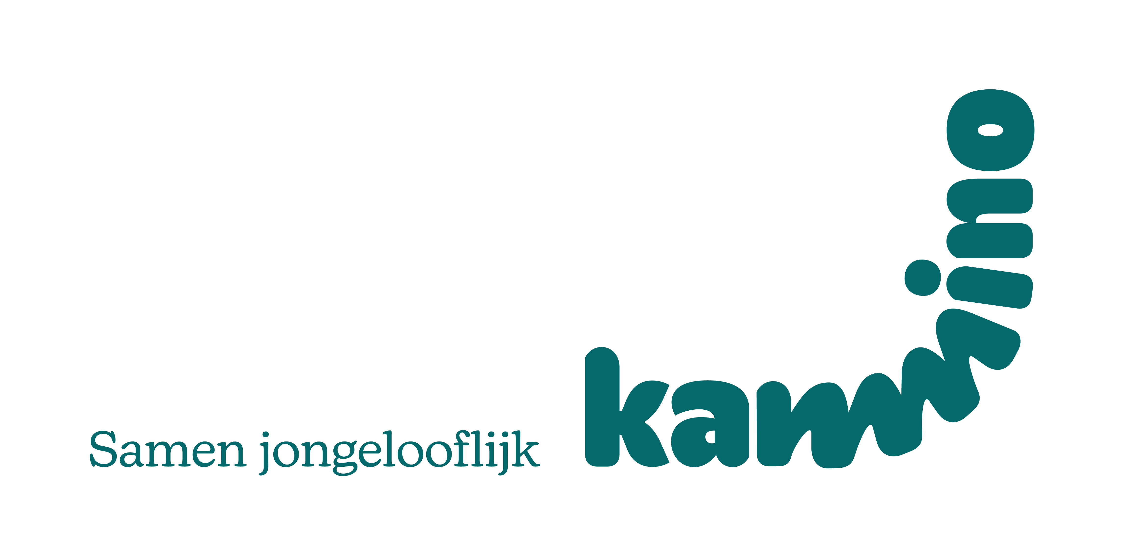 logo Kamino met slogan 'Samen jongelooflijk'