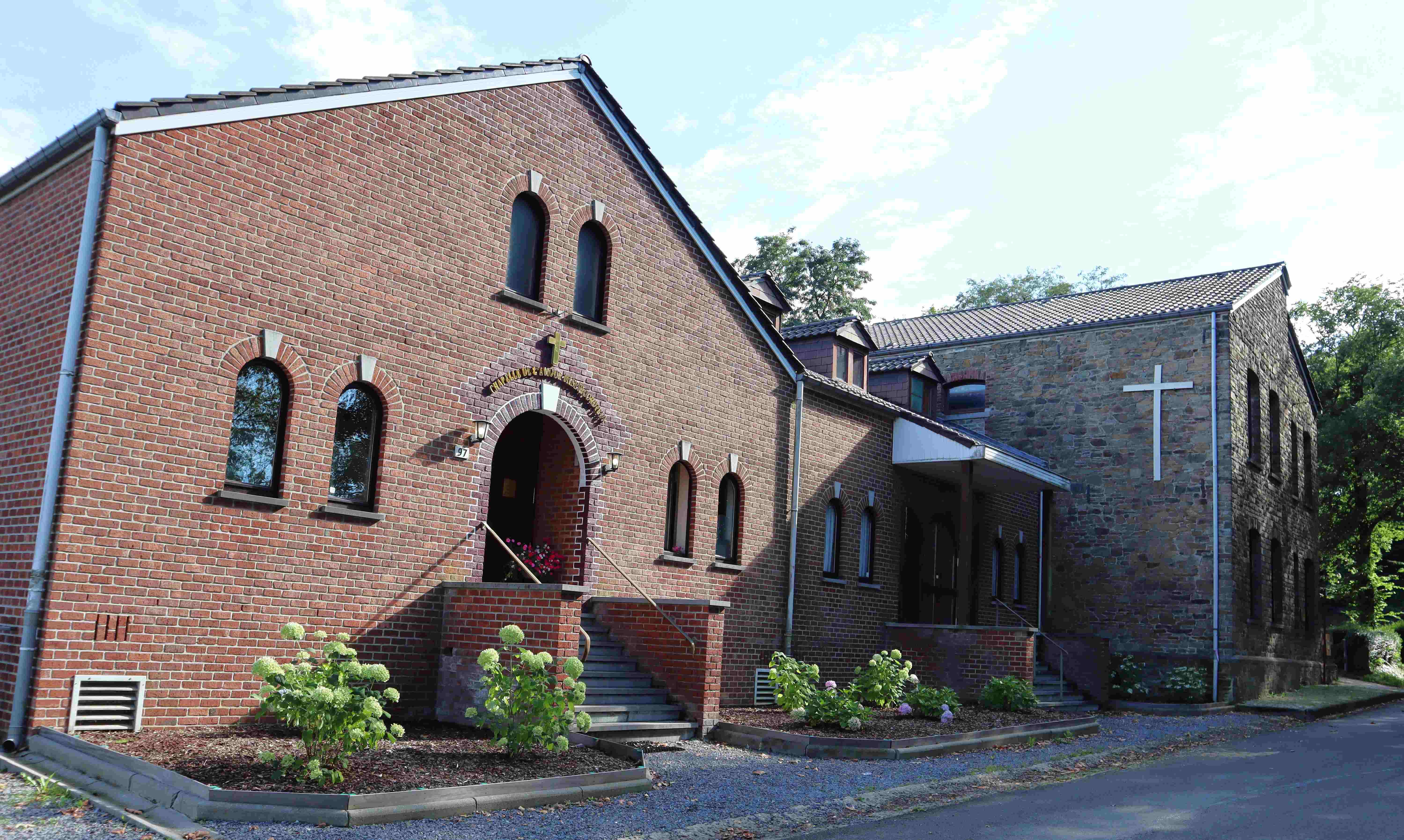 Kapel van het internationaal Centrum van het Legioen Kleine Zielen te Chèvremont (Chaudfontaine)