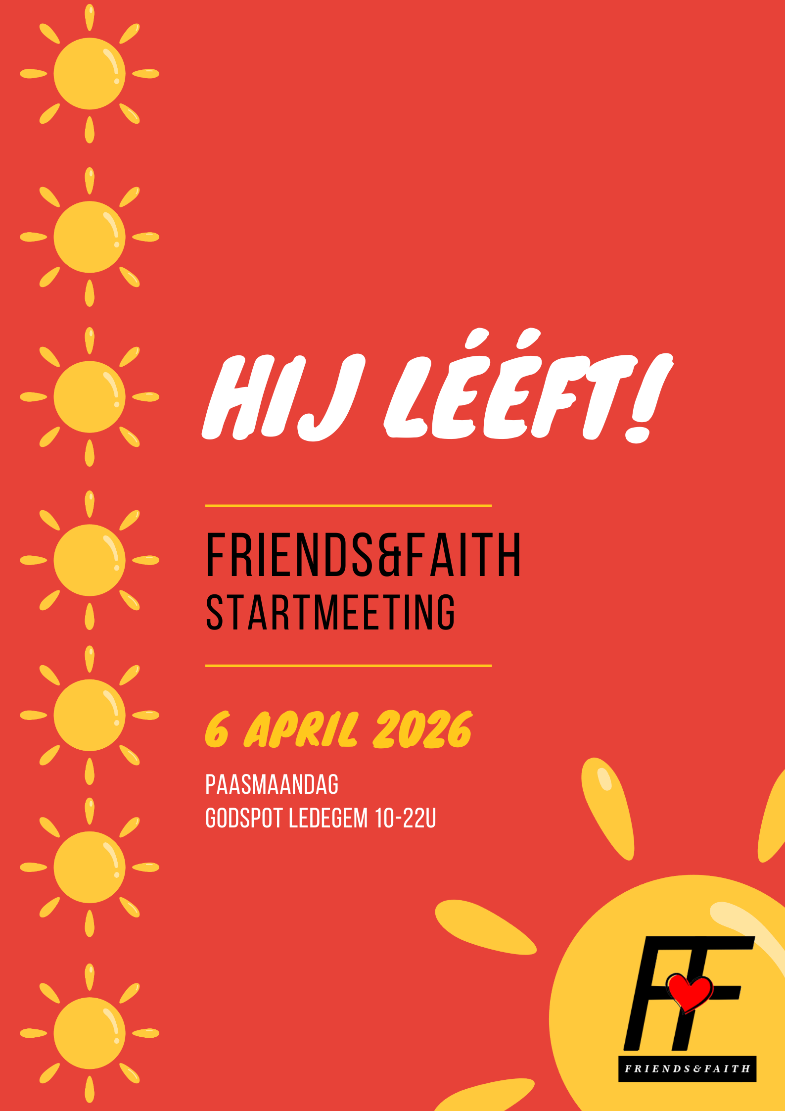 Uitnodiging Startdag F&F