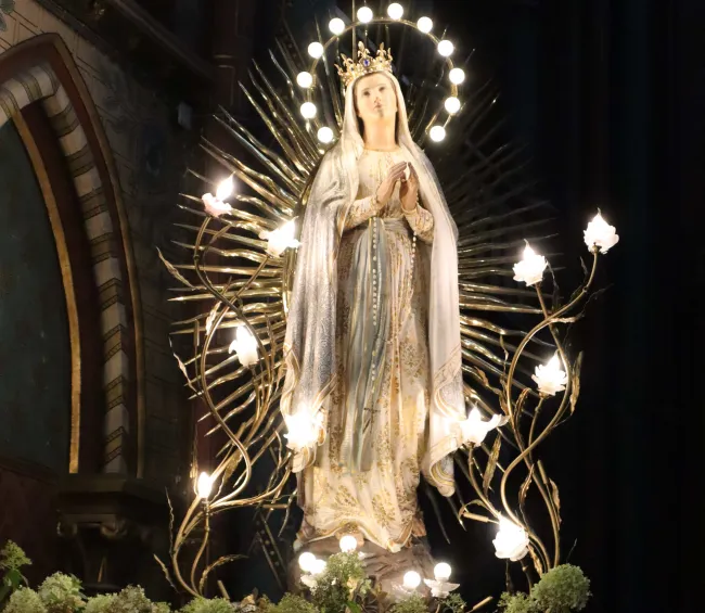 Plechtigheid ter ere van de Barmhartige Liefde van Jezus in de O.L. Vrouwbasiliek te Oostakker