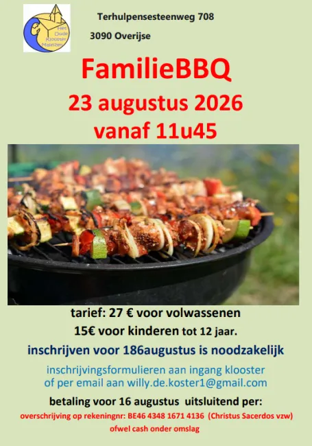 BBQ in het Oude Klooster van Maleizen