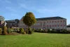 Het oude klooster in Maleizen